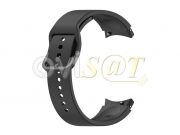 Correa negra de silicona tamaño L para reloj inteligente Samsung Galaxy Watch5 40mm, SM-R905F